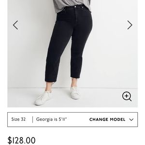 NWT Madewell Black Jeans